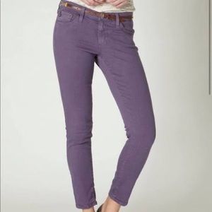 AG Adriano Goldschmied Stevie Ankle in purple